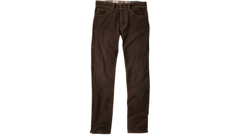 prAna Kravitz Cord Pant - Men's-Espresso-Regular Inseam-32 Waist