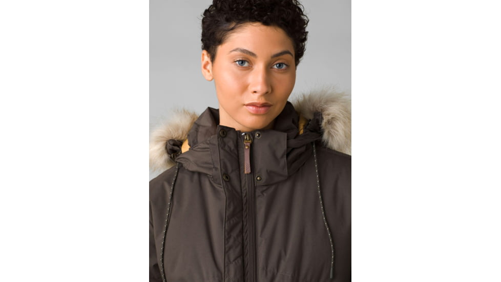 prAna Kromata Bomber Jacket - Women's, Small, Black Olive, 1961411-301-S