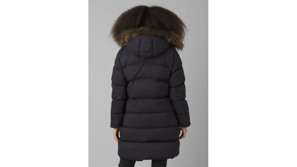 prAna Kromata Long Jacket, Black, Small, 1962281-001-S