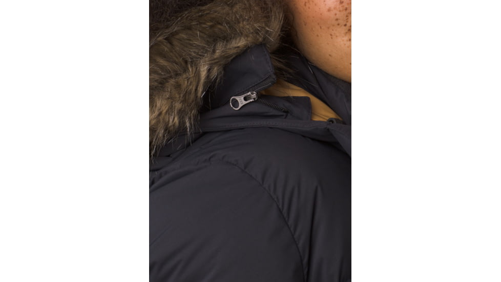 prAna Kromata Long Jacket, Black, Small, 1962281-001-S