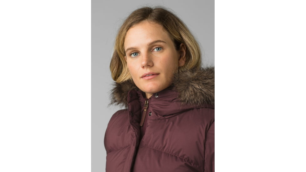 prAna Kromata Long Jacket, Raisin, Small, 1962281-200-S