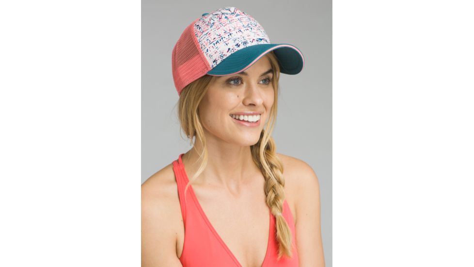 prAna La Viva Trucker Cap, Arctic Sea Alaska, One Size, U5VIVA115-ASAK-O/S