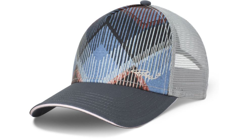prAna La Viva Trucker Cap, Blue Sangria, One Size, U5VIVA115-BLSG-O/S