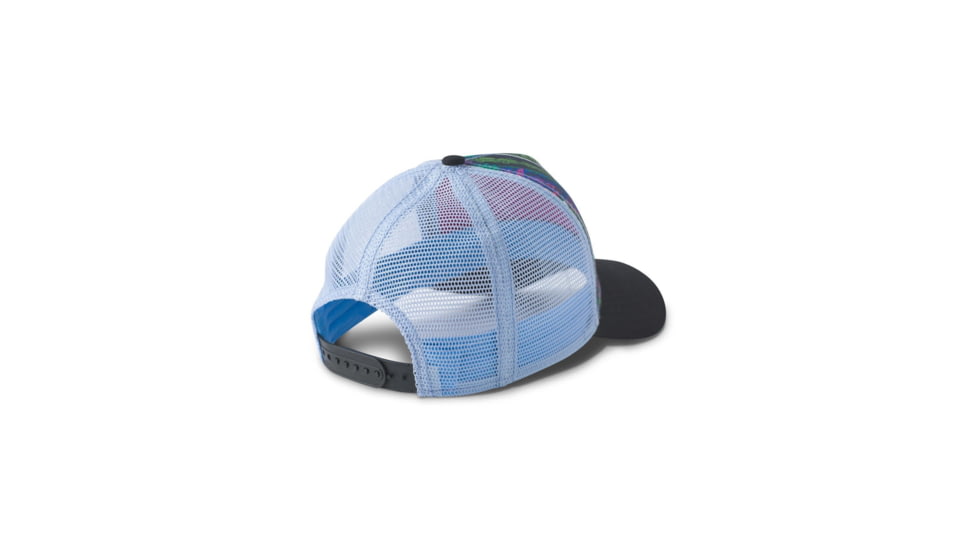 Prana La Viva Trucker Hat, Black Oceania, One Size, U5VIVA115-BKOC-O/S