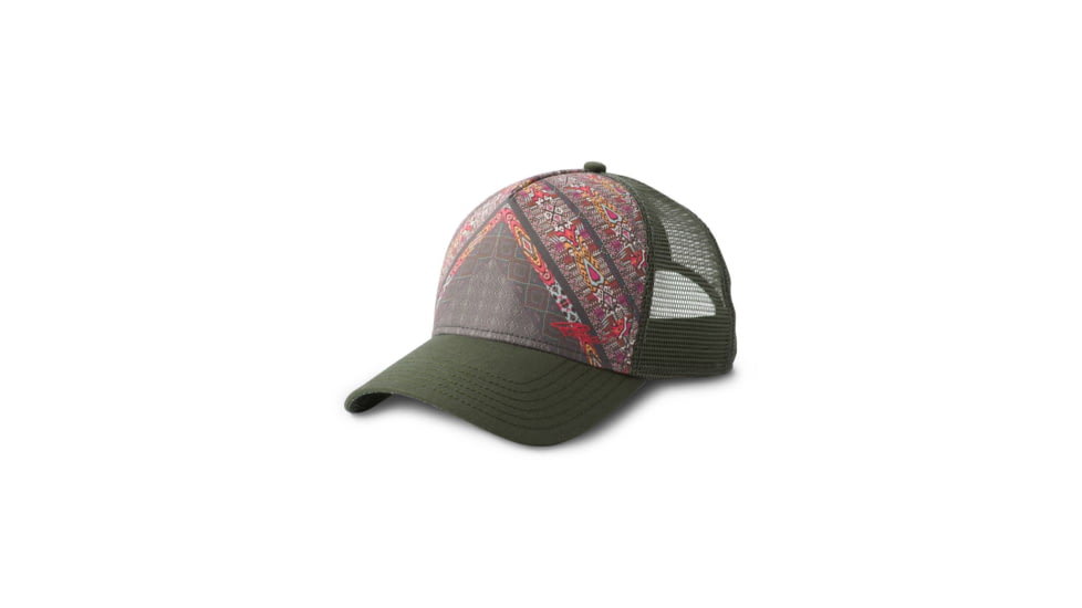 prAna La Viva Trucker Hat, Cargo Marrakesh, One Size, U5VIVA115-CAMA-O/S