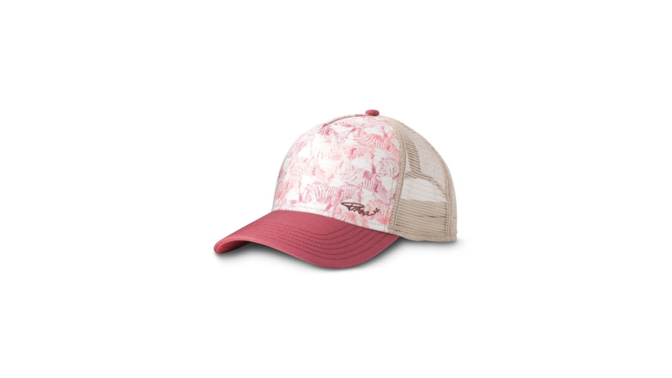 prAna La Viva Trucker Hat, Petra Pink Safari, One Size, U5VIVA115-PPSA-O/S