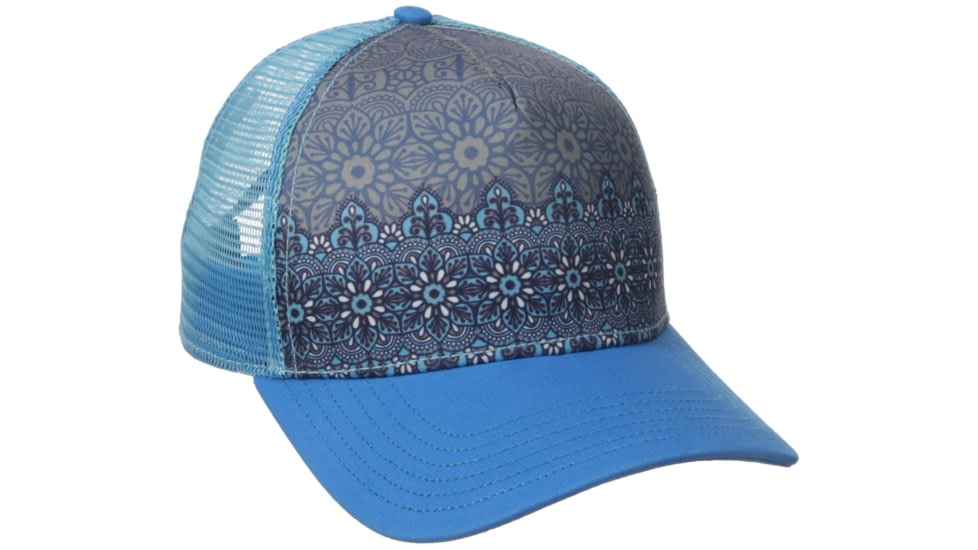 prAna La Viva Trucker - Women's-Electro Blue Flora