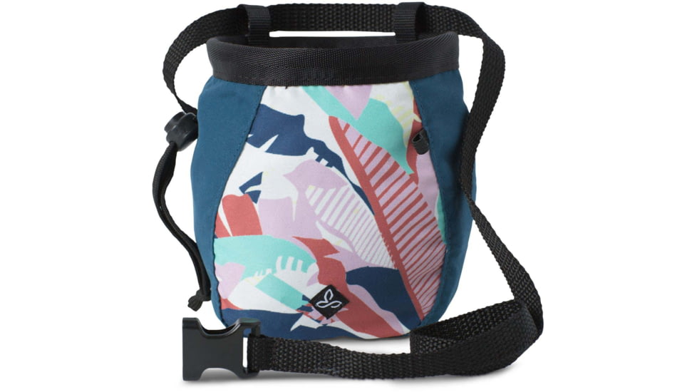 prAna Large Chalk Bag w/Belt - Womens, Atlantic Paloma, One Size, U6WMCB110-ATPA-O/S