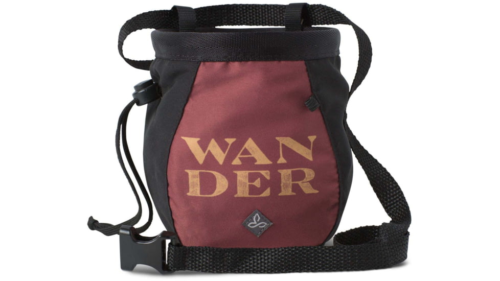 prAna Large Chalk Bag w/Belt - Womens, Curry Wander, One Size, U6WMCB110-CYWA-O/S