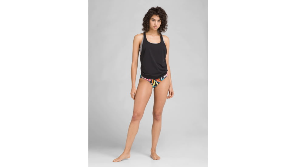 prAna Laria Tankini - Womens, Black, Extra Small, W11191245-BLK-XS