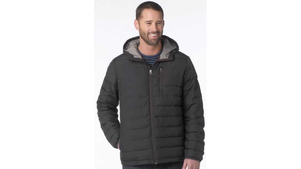prAna Lasser Jacket - Men's-Charcoal-Large