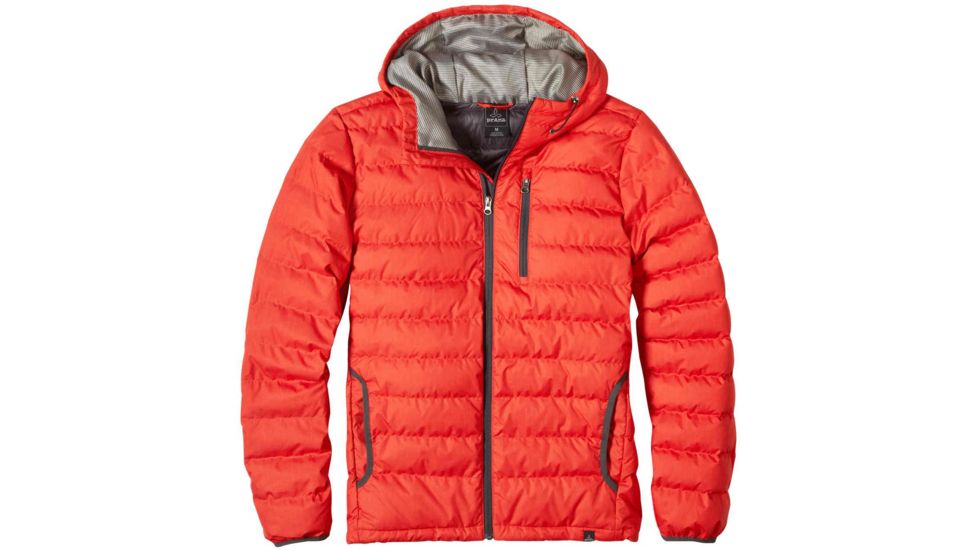 prAna Lasser Jacket - Men's-Fireball-Small