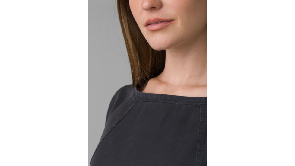 prAna Lavendar Bay Top - Womens, Coal, XS, 1970531-020-XS