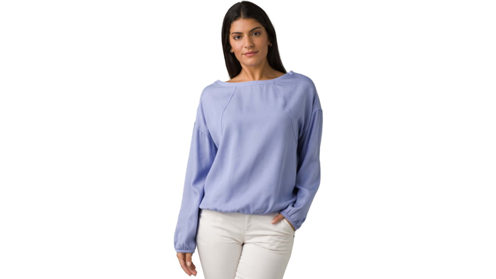 prAna Lavendar Bay Top - Womens, Morning Glory, XS, 1970531-500-XS