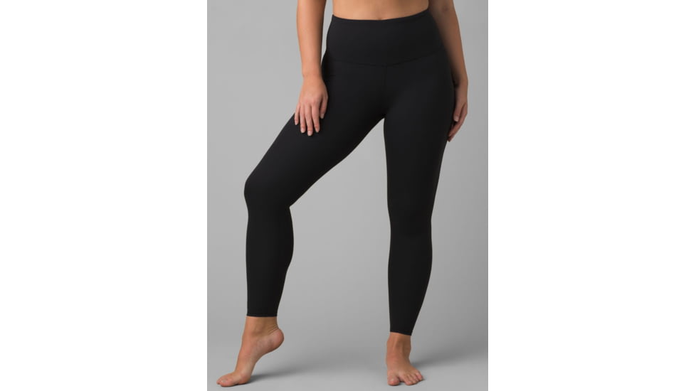 prAna Layna 7/8 Legging Pants, Black, Medium, 1963771-001-RG-M