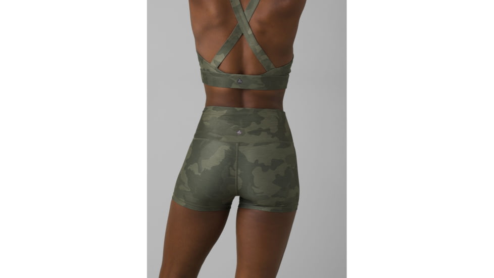 prAna Layna Shorts - Women's, Large, Sage Camo, 1966021-300-L