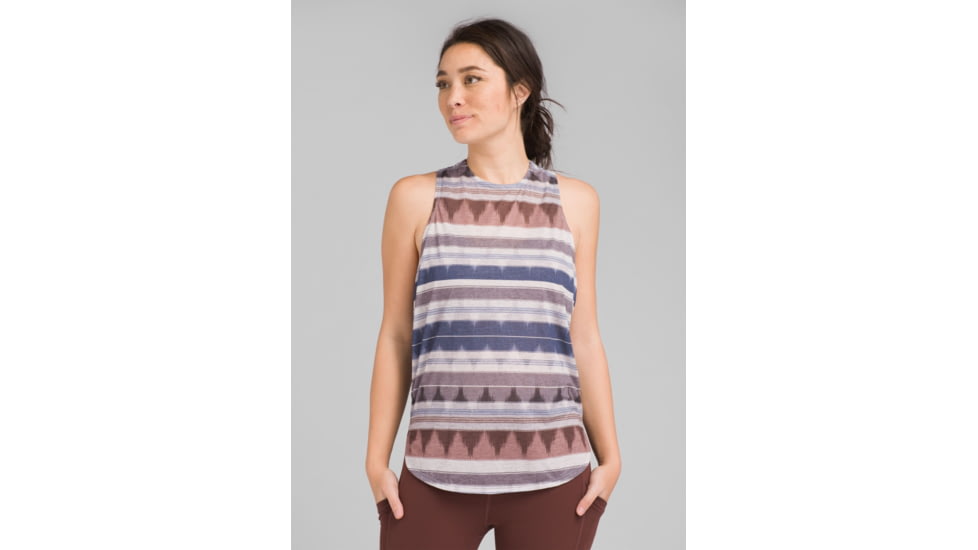 prAna Leesha Tank - Womens, Vapor Eldorado, Medium, W13190835-VAEL-M