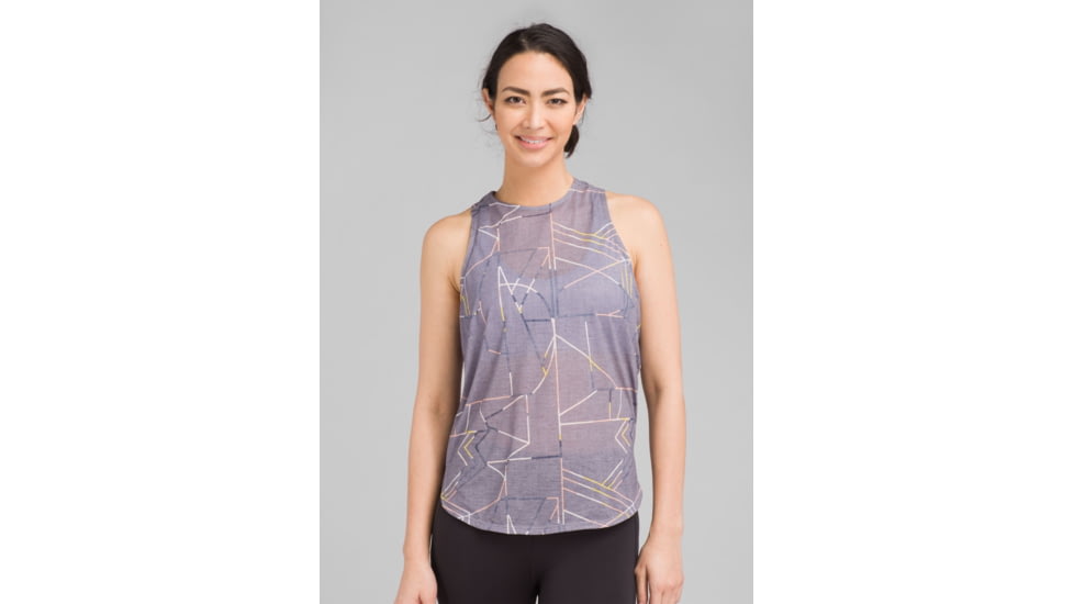 prAna Leesha Tank - Womens, Vapor Jigsaw, Small, W13190835-VPJS-S
