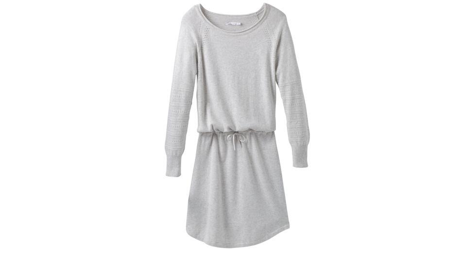 prAna Leigh Dress - Womens, Bone Heather, XSmall, W33180545-BOHT-XS
