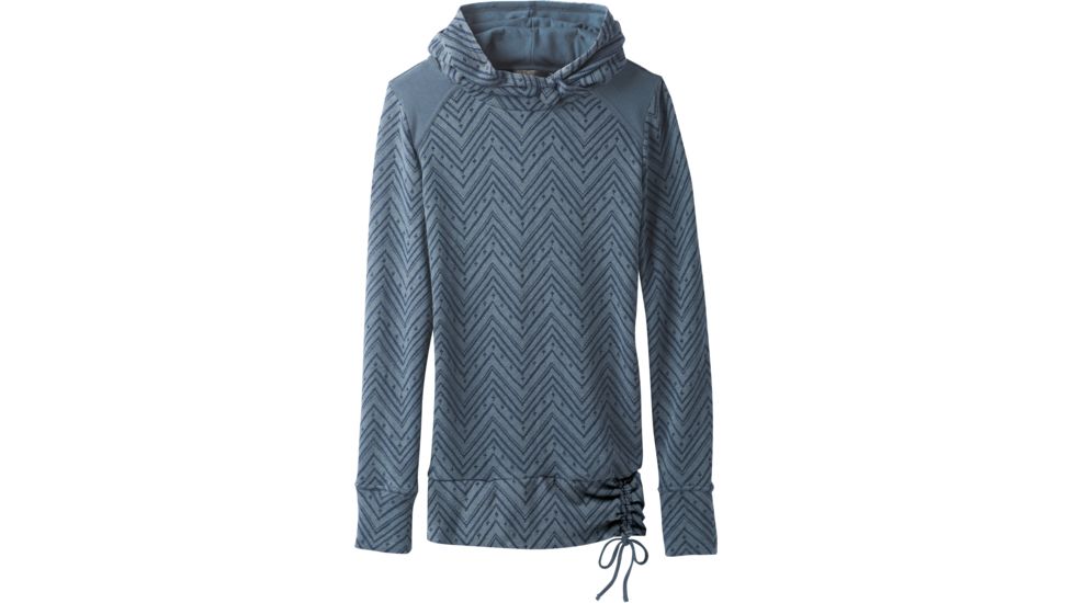 prAna Leland Hoodie - Women's-Bayou Blue-Large