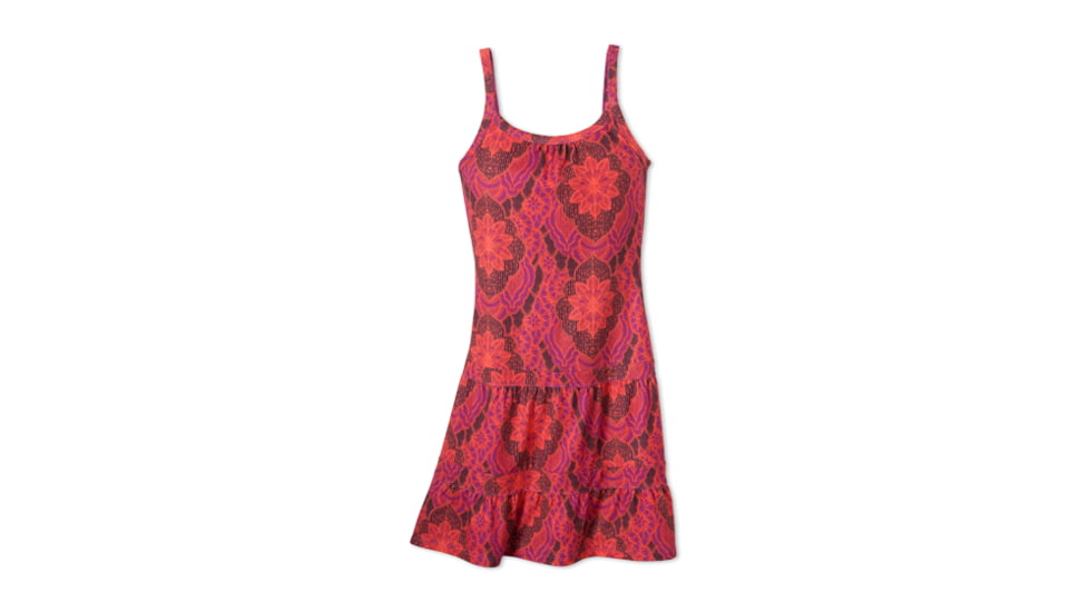 prAna Lexi Dress - Women's-Berry Scallop-Large