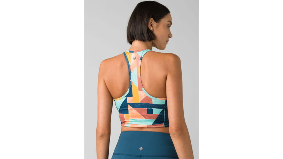 prAna Licidia Bra Top - Womens, Liqueur Seaglass, Large, W11202041-LQSG-L