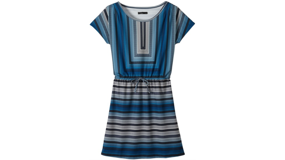 prAna Lindy Dress - Women's-Mosaic Blue-Medium