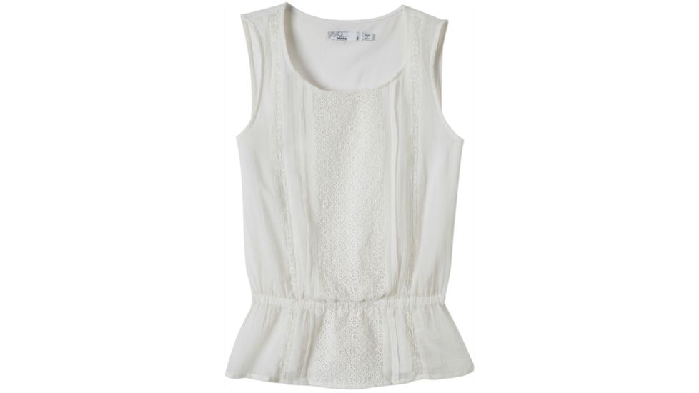 prAna Lizzy Tank - Women's -White-X-Large