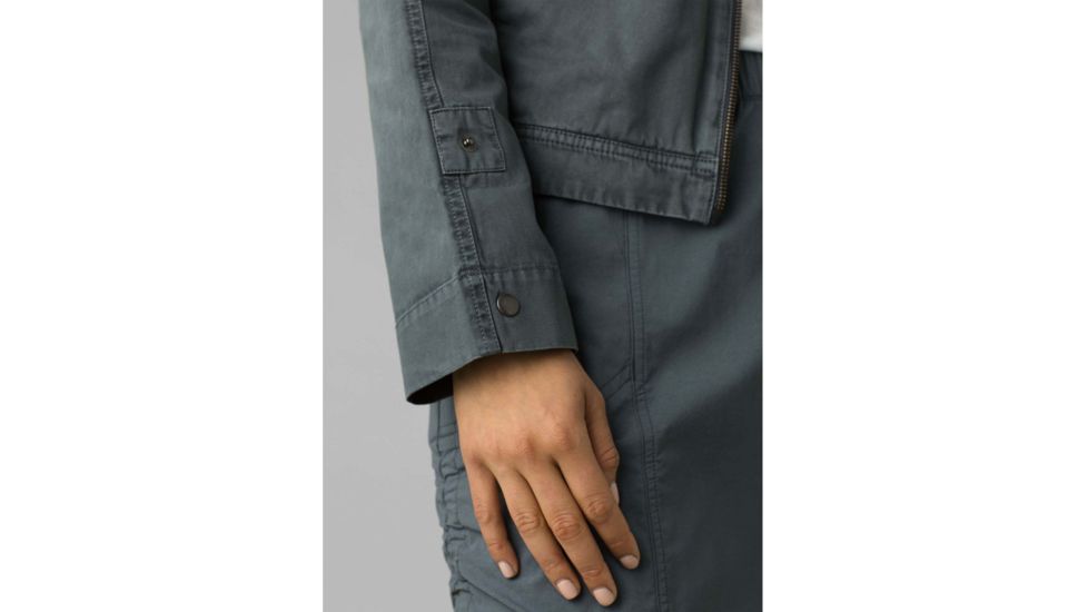 prAna Lookout Jacket - Womens, Chalkboard, Medium, W21202016-CHBD-M