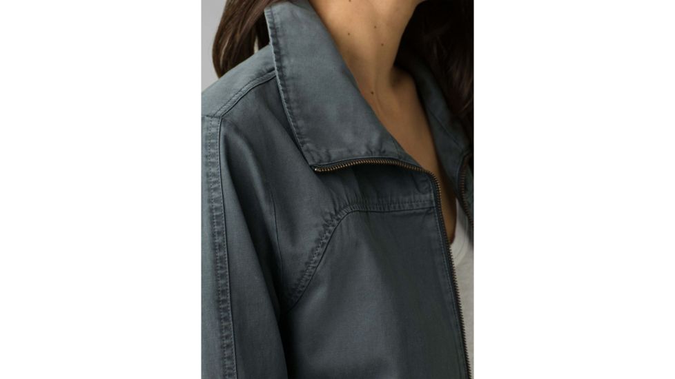 prAna Lookout Jacket - Womens, Chalkboard, Medium, W21202016-CHBD-M