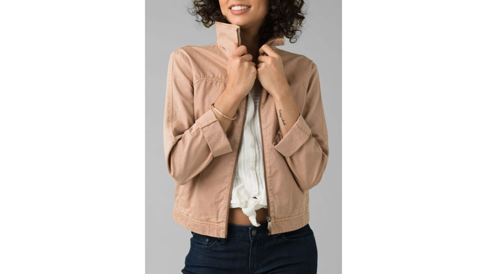 prAna Lookout Jacket - Womens, Champagne, Small, W21202016-CHMP-S