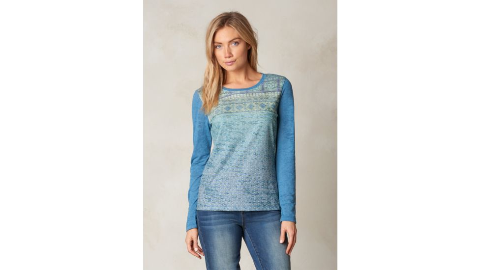 prAna Lottie Top - Women's-Blue-X-Small