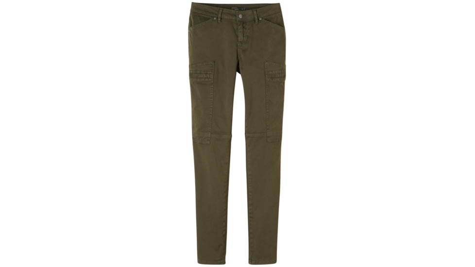 prAna Louisa Pant Skinny Leg - Women's -Dark Olive-Regular Inseam-4