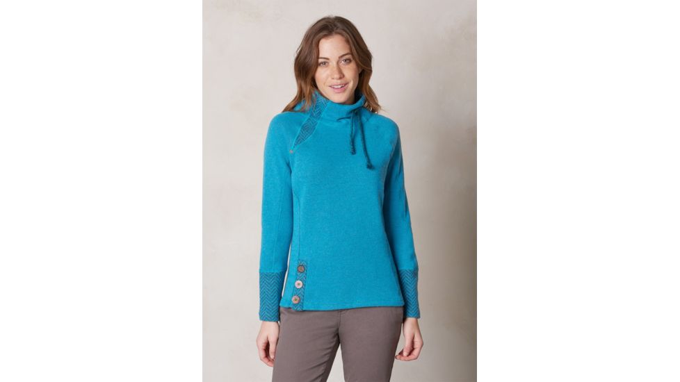 Prana Lucia Sweater, Harbor Blue, M, W2LUCI310-HABL-M