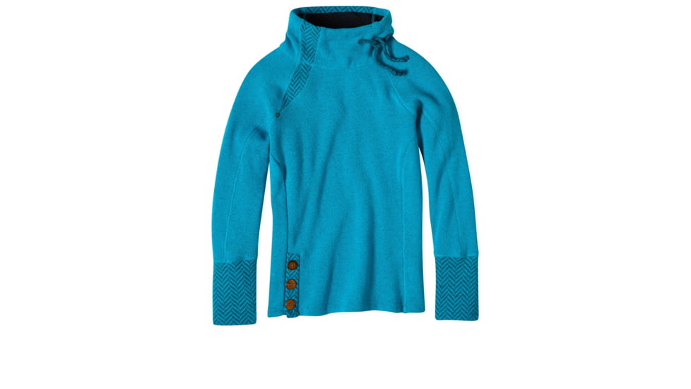 prAna Lucia Sweater, Harbor Blue, L, W2LUCI310-HABL-L