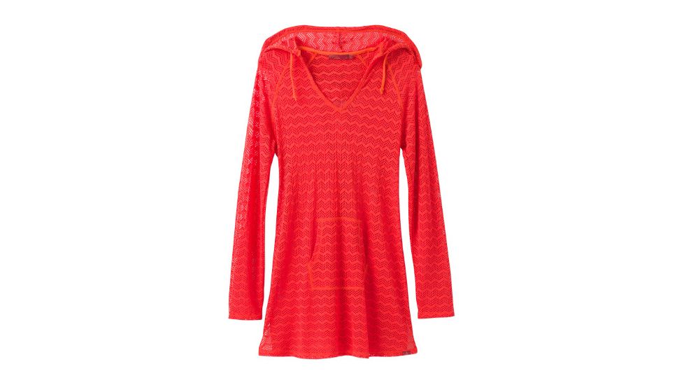 prAna Luiza Tunic - Women's -Electric Orange-Small
