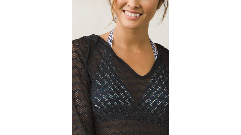 Prana Luiza Tunic Womens, Solid Black, X-Small, W2LUIZ116-SOBK-XS