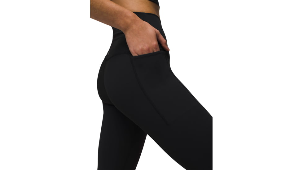 prAna Luxara Pocket Legging - Womens, Black, Medium, 2043701-001-M
