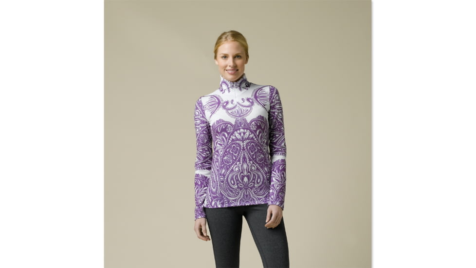 prAna Mabel 1/2 Zip Top - Women's-Black-X-Small