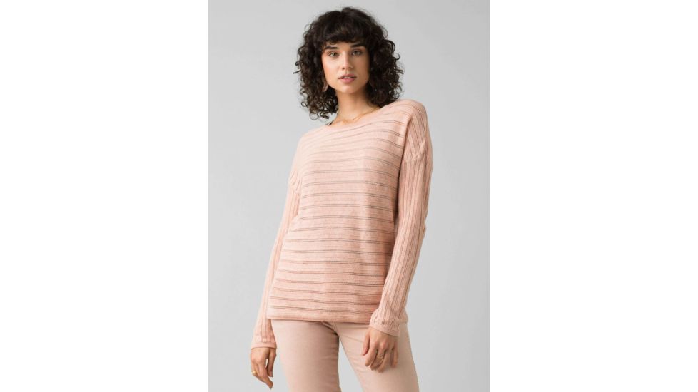prAna Madeline Sweater - Womens, Champagne, Large, W21200975-CHMP-L