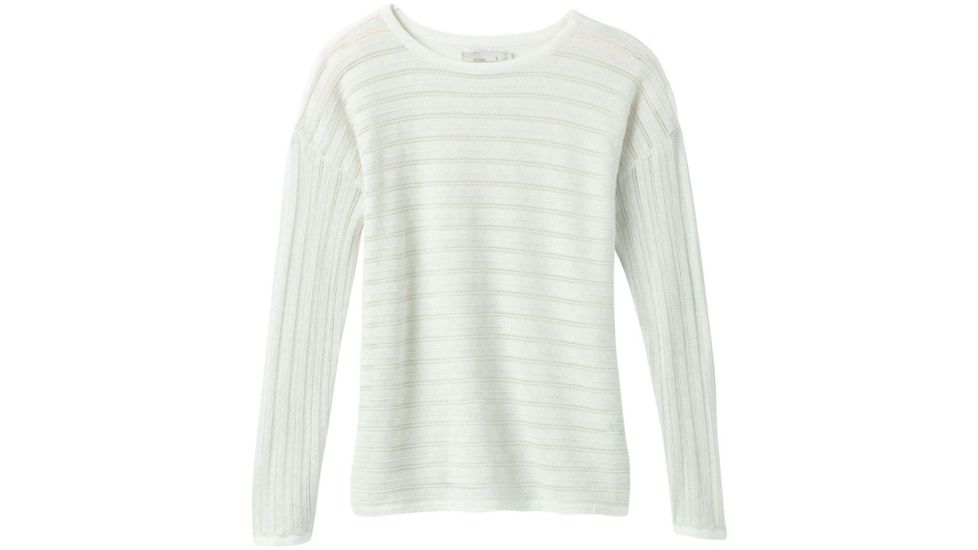 prAna Madeline Sweater - Womens, Soft White, Medium, W21200975-SOWT-M