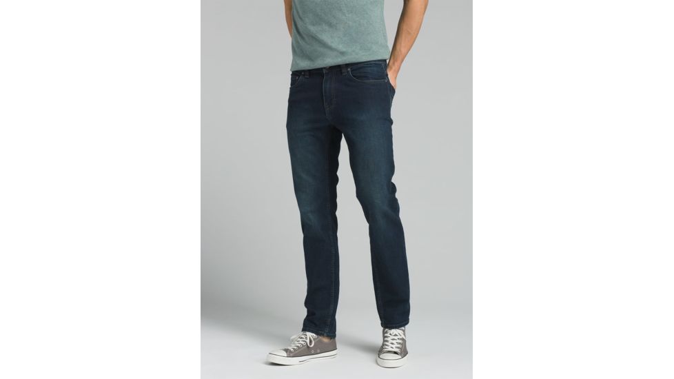 prAna Manchester Jean - Mens, Dark Indigo, 40 Waist, Long Inseam, M41173401-DKIN-40