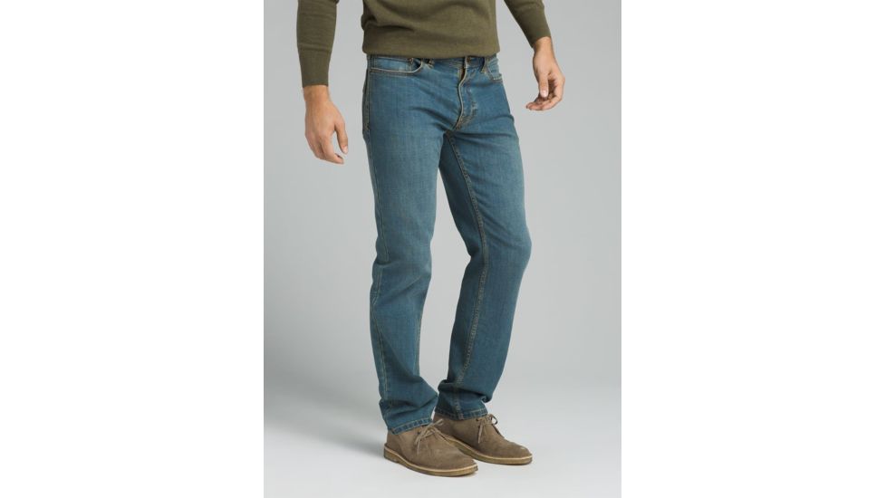 prAna Manchester Jean - Mens, Heritage Wash, 33 Waist, Regular Inseam, M41173201-HEWA-33