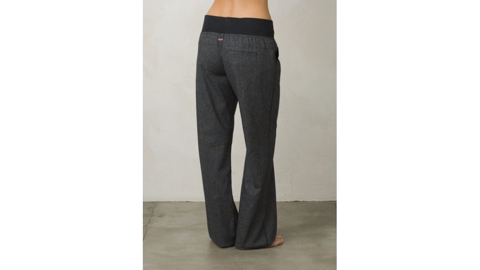 Prana Mantra Pant Womens, Black Herringbone, X-Small, W41180478-BKHB-XS