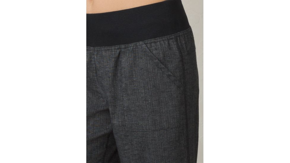 Prana Mantra Pant Womens, Black Herringbone, X-Small, W41180478-BKHB-XS