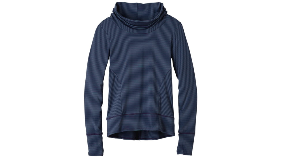 prAna Marin Pullover Top - Women's-Indigo Stripe-Small