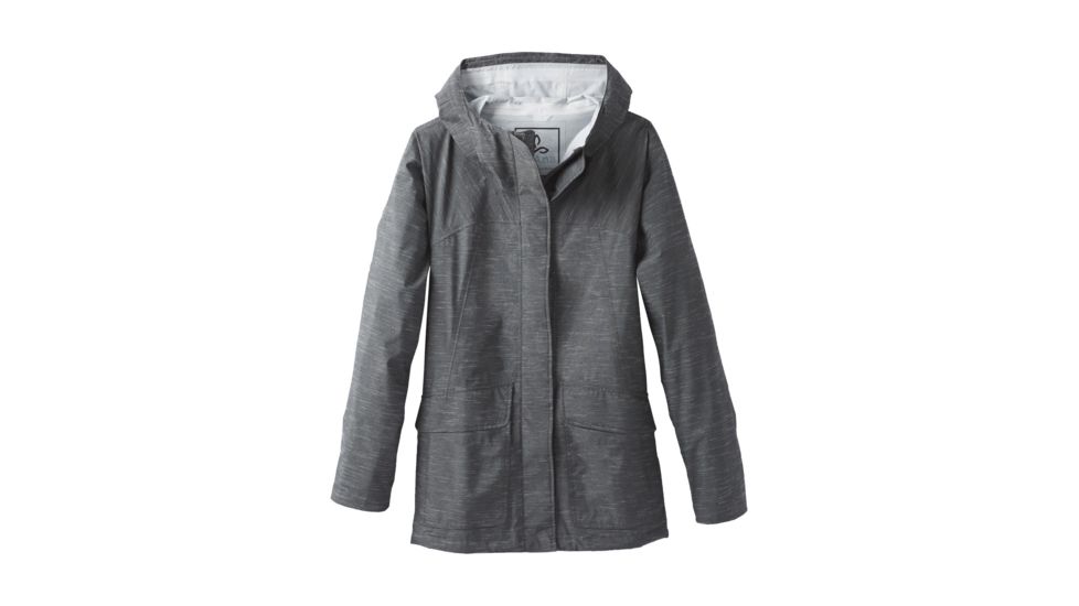 prAna Maritime Jacket Womens, Charcoal, X-Small, W21180417-CHR-XS