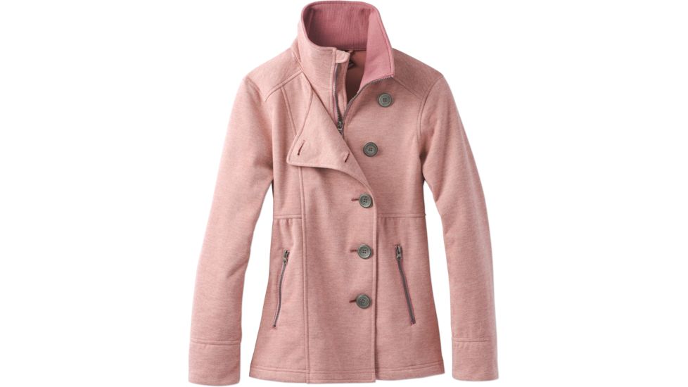 prAna Martina Heathered Jacket - Women's, Lacquered Rose, Medium, W21170279-LARO-M