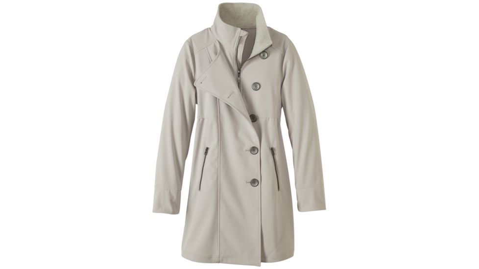 prAna Martina Long Heathered Jacket - Women's, Sand, Medium, W2MARO316-SND-M