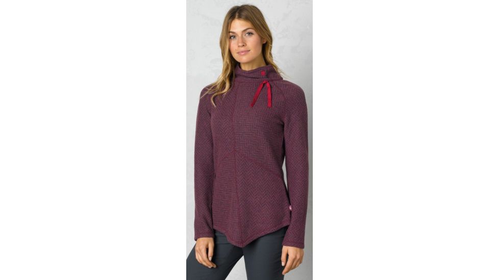 prAna Mattea Sweater - Women's-Plum Red-Medium